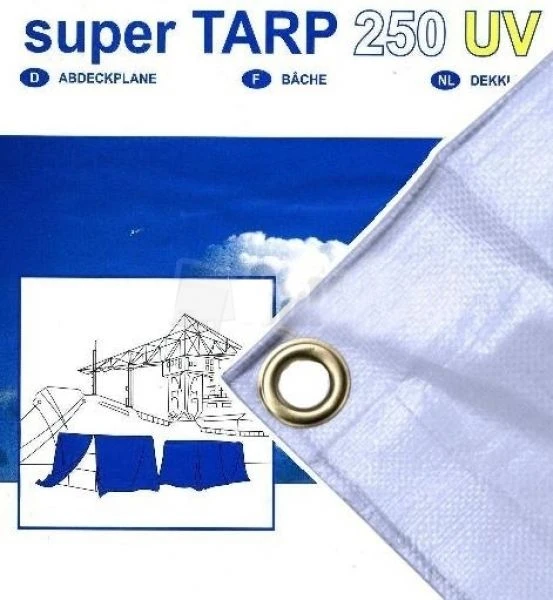 Super Tarp 6 X 8m White 3 Super Tarp 6 X 8m White