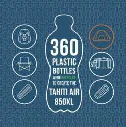 Vango Tahiti Air 850XL Airbeam Tent 2023 -Kampa Camping Shop tahiti 2023 image 12