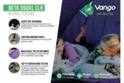 Vango Beta 350XL CLR Tent 2023 12 Vango Beta 350XL CLR Tent 2023 -Kampa Camping Shop vango beta 350xl clr tent features 1