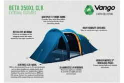 Vango Beta 350XL CLR Tent 2023 11 Vango Beta 350XL CLR Tent 2023 -Kampa Camping Shop vango beta 350xl clr tent features