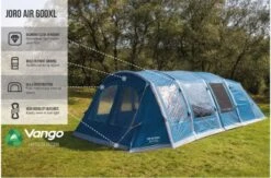 Vango Joro Air 600XL Airbeam Tent 2022 -Kampa Camping Shop vango joro air 600xl tent 1 1