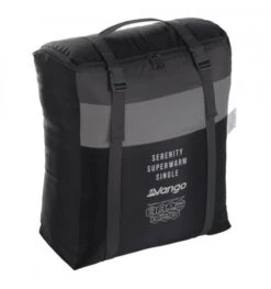 Vango Serenity Superwarm Sleeping Bag - Single -Kampa Camping Shop vango serenity superwarm single grey 3