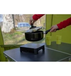 Vango Sizzle Electric Hob - Single -Kampa Camping Shop vango sizzle cooker 3