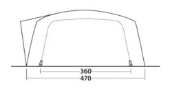 Outwell Vermont 7PE Tent 2023 -Kampa Camping Shop vermont 7pe dimensions 4