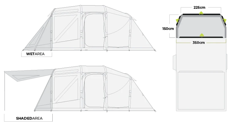 Zempire Aero TL Pro Air Tent 2022 14 Zempire Aero TL Pro Air Tent 2022 - Image 12